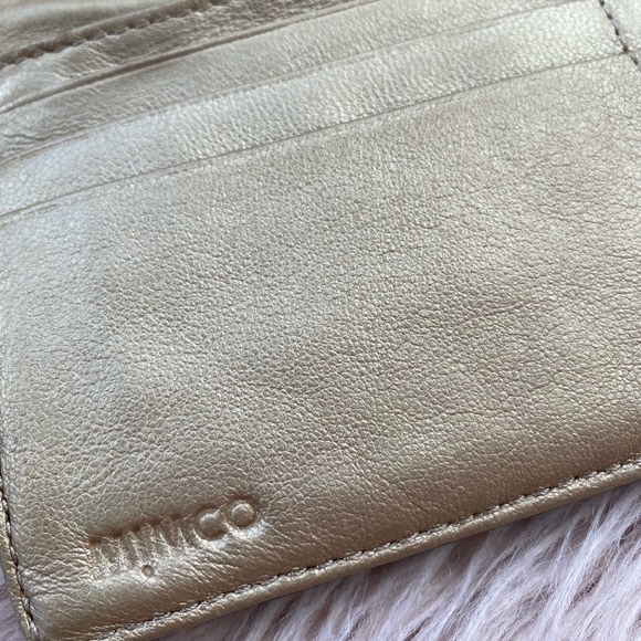 Mimco black rose gold turn lock leather wallet - Picture 5 of 11